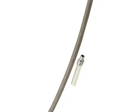 Mr. Gasket Automatic Transmission Dipstick & Tube - Braided Stainless Steel