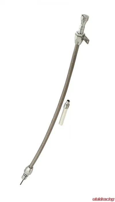 Mr. Gasket Automatic Transmission Dipstick & Tube - Braided Stainless Steel - 9704G