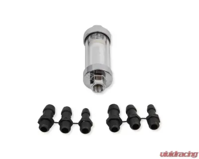 Mr. Gasket Clearview Inline Fuel Filter - 9706