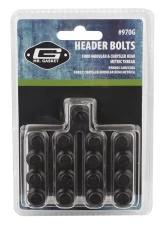 Mr. Gasket Header Bolts - M8-1.25 x 25mm Hex Head - Black Oxide                                     - 970G - Image 2