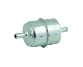 Mr. Gasket Chrome Fuel Filter - Fits 5/16 Inch Hose