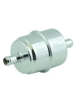 Mr. Gasket Chrome Fuel Filter - Fits 3/8 Inch Hose                                     - 9746 - Image 2