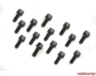 Mr. Gasket Header Bolts - 5/16-18 x 3/4 Inch Hex Head - Black Oxide - 976