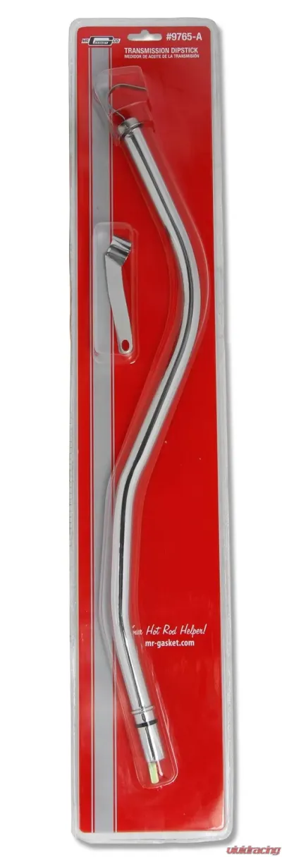Mr. Gasket Transmission Dipstick & Tube - Chrome - 9765-A