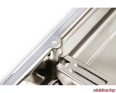 Mr. Gasket Chrome Valve Covers - Dual Cap Holes - 9800