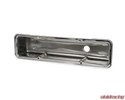 Mr. Gasket Chrome Tall-Style Valve Covers without Baffle - 9801