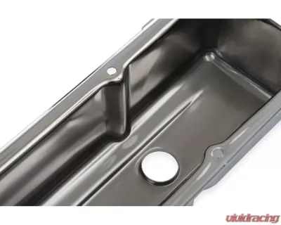 Mr. Gasket Chrome Tall-Style Valve Covers without Baffle - 9801