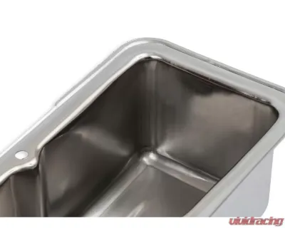 Mr. Gasket Chrome Tall-Style Valve Covers without Baffle - 9801