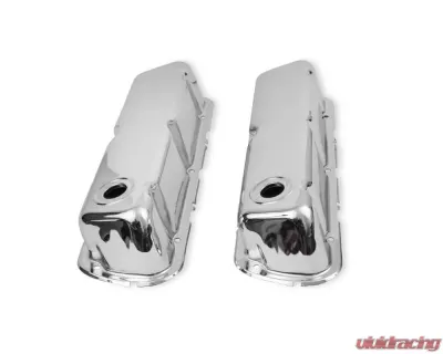 Mr. Gasket Chrome Valve Covers - 9804