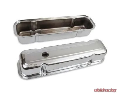 Mr. Gasket Chrome Tall-Style Valve Covers - 9805