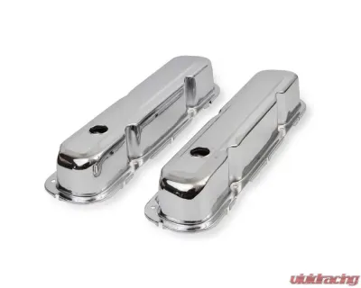 Mr. Gasket Chrome Tall-Style Valve Covers - 9806