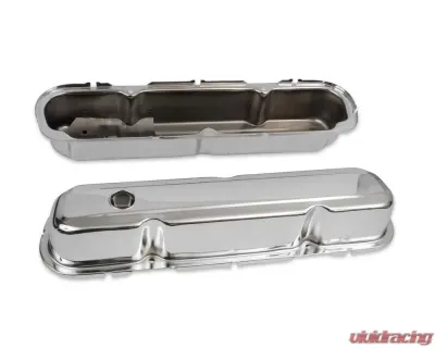 Mr. Gasket Chrome Tall-Style Valve Covers - 9806