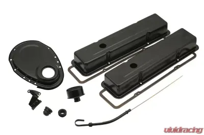 Mr. Gasket Engine Dress Up Kit - Flat Black - 9834BP