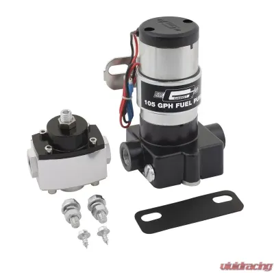 Mr. Gasket Electric Fuel Pump with Regulator - 105 GPH - 105P