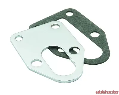 Mr. Gasket Fuel Pump Mounting Plate - Chrome - 1514