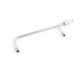 Mr. Gasket Fuel Line - 3/8 Inch Dual Inlet - Chrome