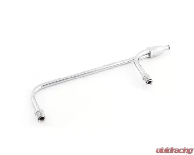 Mr. Gasket Fuel Line - 3/8 Inch Dual Inlet - Chrome - 1551