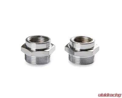 Mr. Gasket Fuel Line - 3/8 Inch Dual Inlet - Chrome - 1552