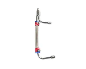 Mr. Gasket Adjustable Fuel Line with Red and Blue Hose Ends