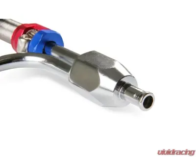 Mr. Gasket Adjustable Fuel Line with Red and Blue Hose Ends - 1556G