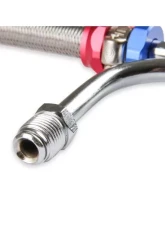 Mr. Gasket Adjustable Fuel Line with Red and Blue Hose Ends                                     - 1556G - Image 4