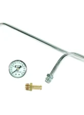 Mr. Gasket Fuel Line Kit with Gauge & Fittings - Chrome                                     - 1558 - Image 2