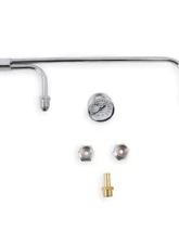 Mr. Gasket Fuel Line Kit with Gauge & Fittings - Chrome                                     - 1559 - Image 2