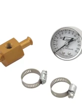 Mr. Gasket Fuel Block with 0-15 PSI Fuel Pressure Gauge                                     - 1560 - Image 6