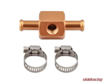 Mr. Gasket Fuel Block with 0-15 PSI Fuel Pressure Gauge - 1560