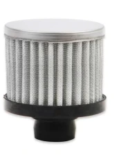 Mr. Gasket Chrome Valve Cover Breather - Push On Style Open Element                                     - 2049 - Image 2