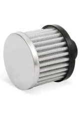 Mr. Gasket Chrome Valve Cover Breather - Push On Style Open Element                                     - 2049 - Image 3