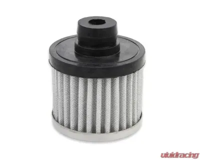 Mr. Gasket Chrome Valve Cover Breather - Push On Style Open Element - 2049