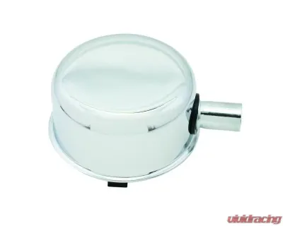 Mr. Gasket Oil Filler Cap with PCV Tube - Chrome - 2063