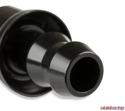 Mr. Gasket -6 AN 90 Degree Push-On Hose Ends - Black - 209006-BL