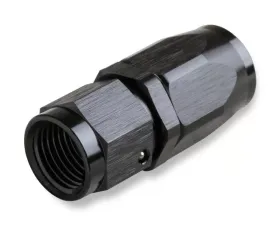 Mr. Gasket -10 AN Straight Swivel Hose End - Black