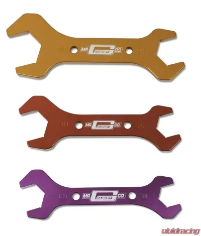 Mr. Gasket 7-Piece AN Wrench Set - 33200G