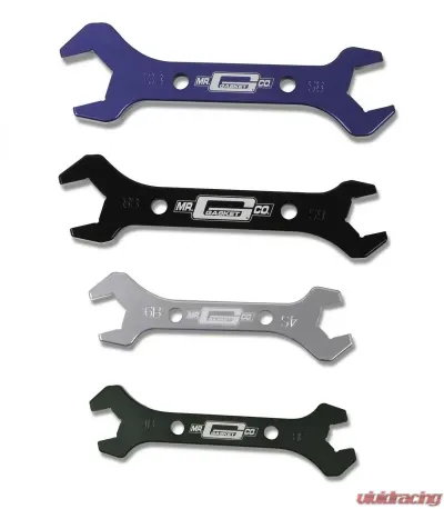 Mr. Gasket 7-Piece AN Wrench Set - 33200G