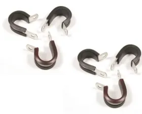 Mr. Gasket Adel Mount Clamps - 3/4 Inch - 6 Pieces