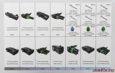 Mr. Gasket Weatherproof Connector Kit - 40010G