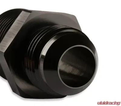 Mr. Gasket Straight -6 AN To 3/8 Inch NPT Adapter - Black - 481666-BL