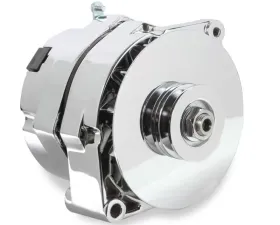 Mr. Gasket 1-Wire Alternator - 140 Amp - Chrome Finish