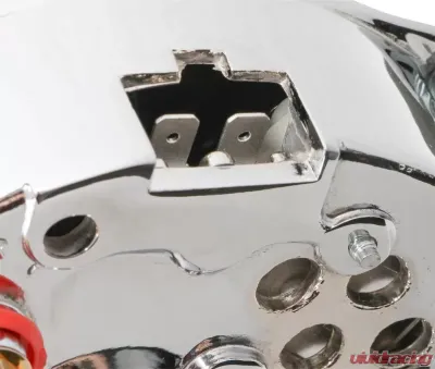 Mr. Gasket 1-Wire Alternator - 140 Amp - Chrome Finish - 51203CG