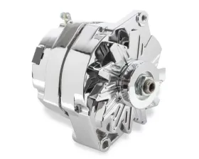 Mr. Gasket Chrome Alternator Late GM-Delco 80 Amp