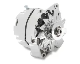 Mr. Gasket Chrome Alternator-Early GM Delco 80 Amp