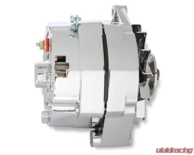 Mr. Gasket Chrome Alternator-Early GM Delco 80 Amp - 5123