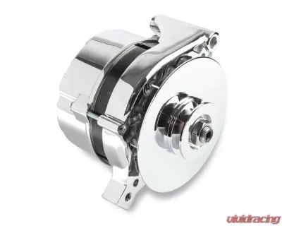 Mr. Gasket Chrome Alternator-Ford 80 Amp - 5124