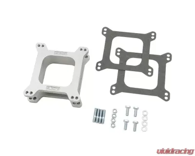 Mr. Gasket Carburetor Spacer Kit - Open Center - Aluminum - 2 Inch - 6007