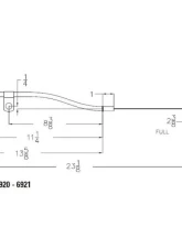 Mr. Gasket Oil Dipstick and Tube                                     - 6920 - Image 2