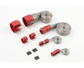 Mr. Gasket Flex-Braid Hose Sleeve Kit - Red