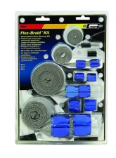 Mr. Gasket Flex-Braid Hose Sleeve Kit - Blue                                     - 8091 - Image 2